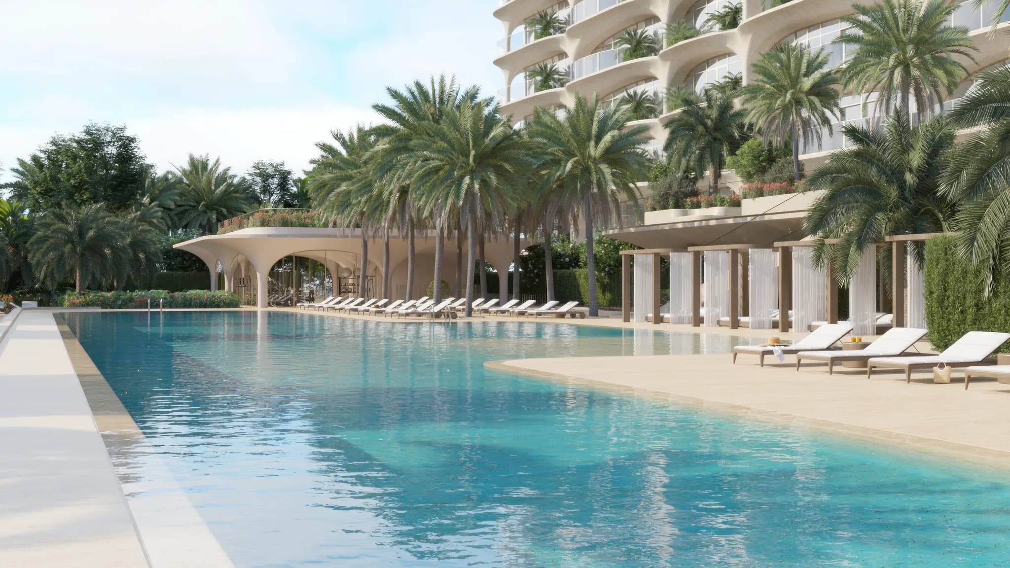 4 bed duplex corner unit in Ocean House Palm Jumeirah