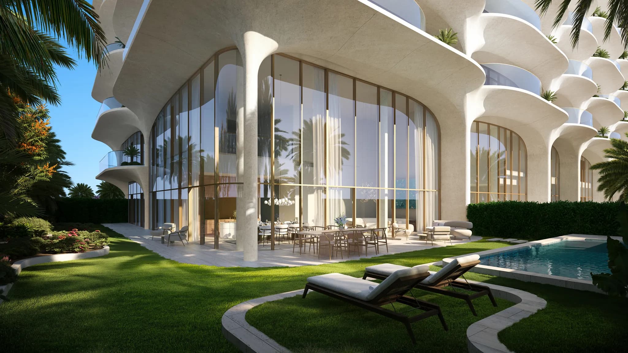 4 bed duplex corner unit in Ocean House Palm Jumeirah - 9