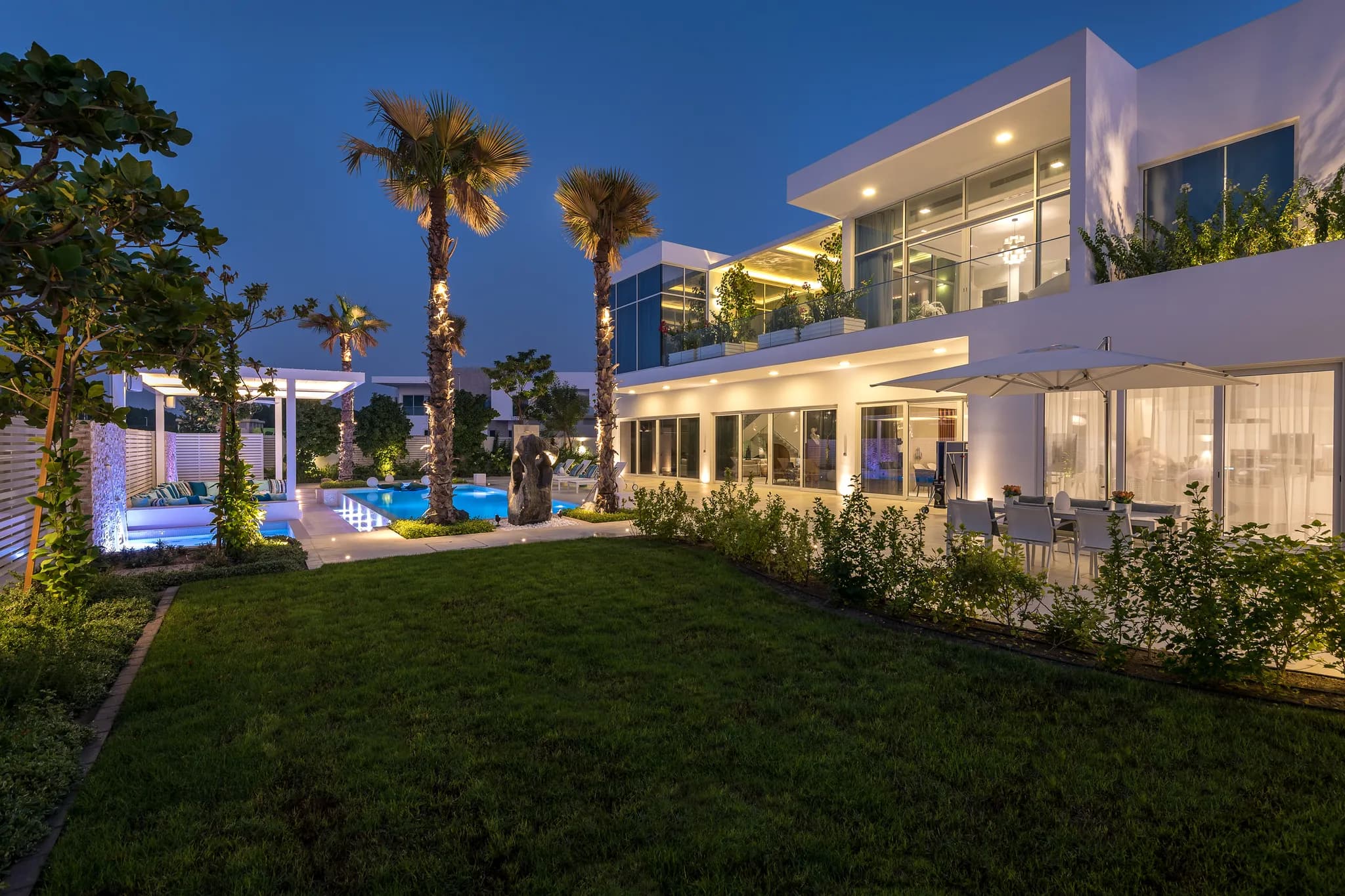 5-bedroom upgraded The Nest Villa in Al Barari - 15