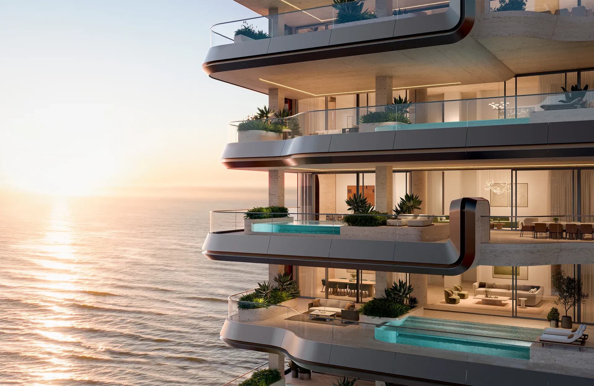 3 bed simplex at the Alba Residences, Palm Jumeirah - 2